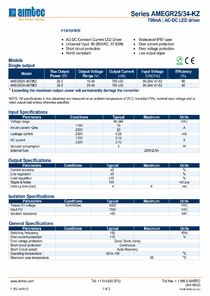 AMEGR25-3670KZ_5366536.PDF Datasheet