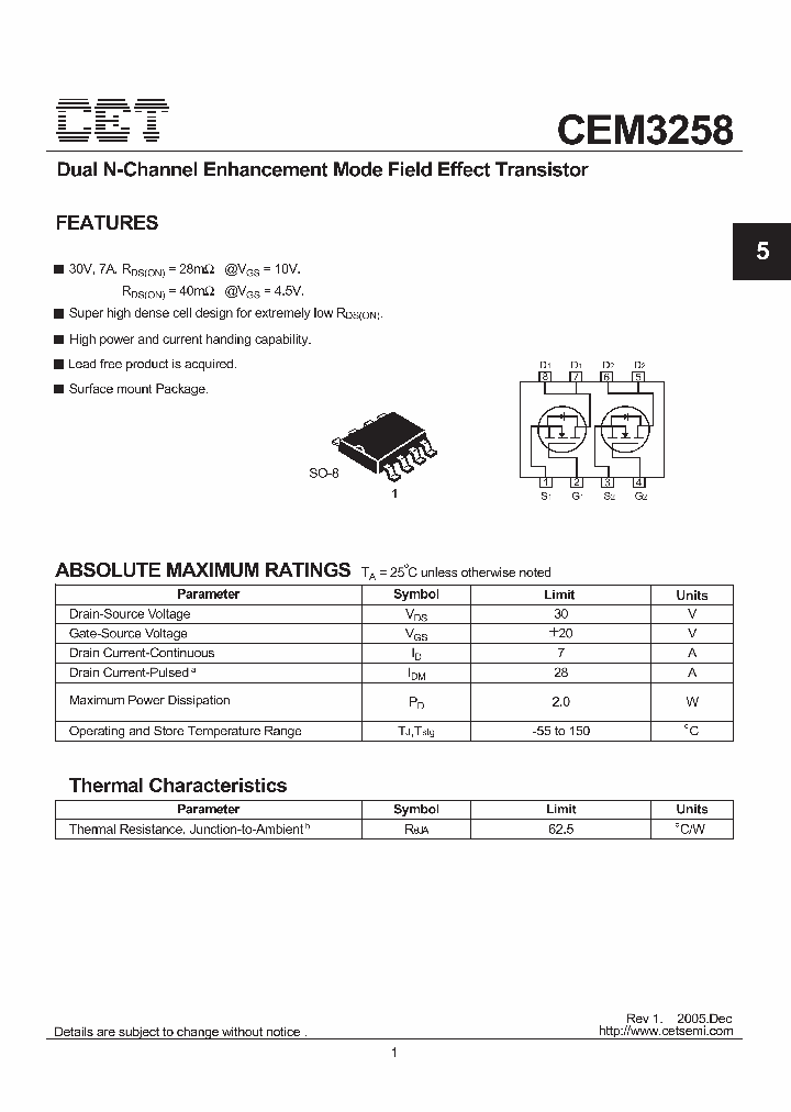 CEM3258_5373219.PDF Datasheet