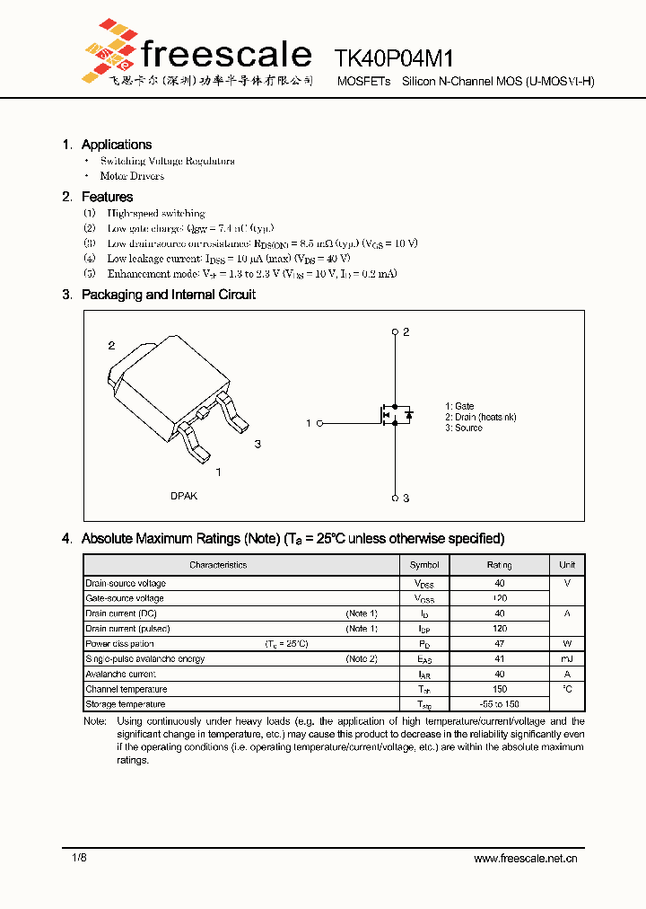 TK40P04M1_5373390.PDF Datasheet