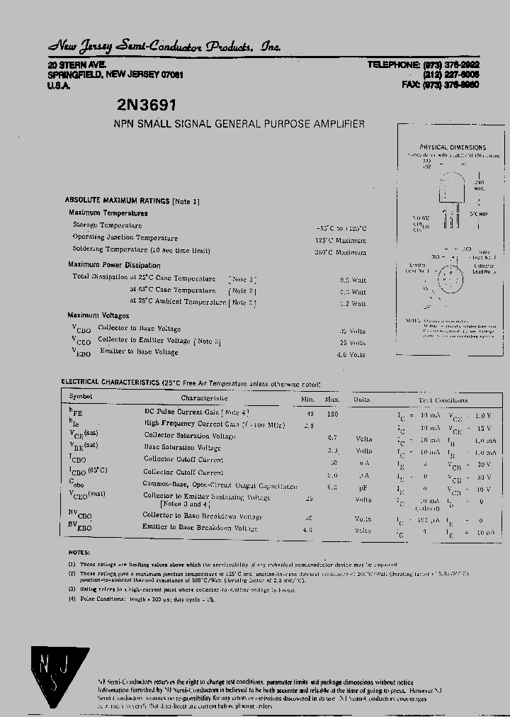 2N3691_5374365.PDF Datasheet