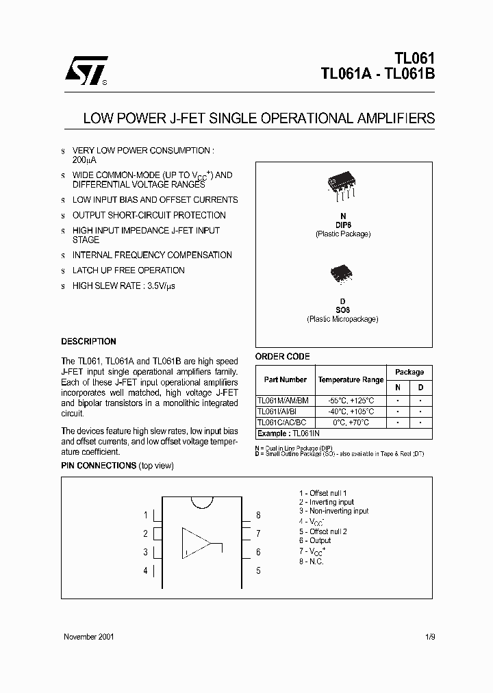 TL061CDT_5374225.PDF Datasheet