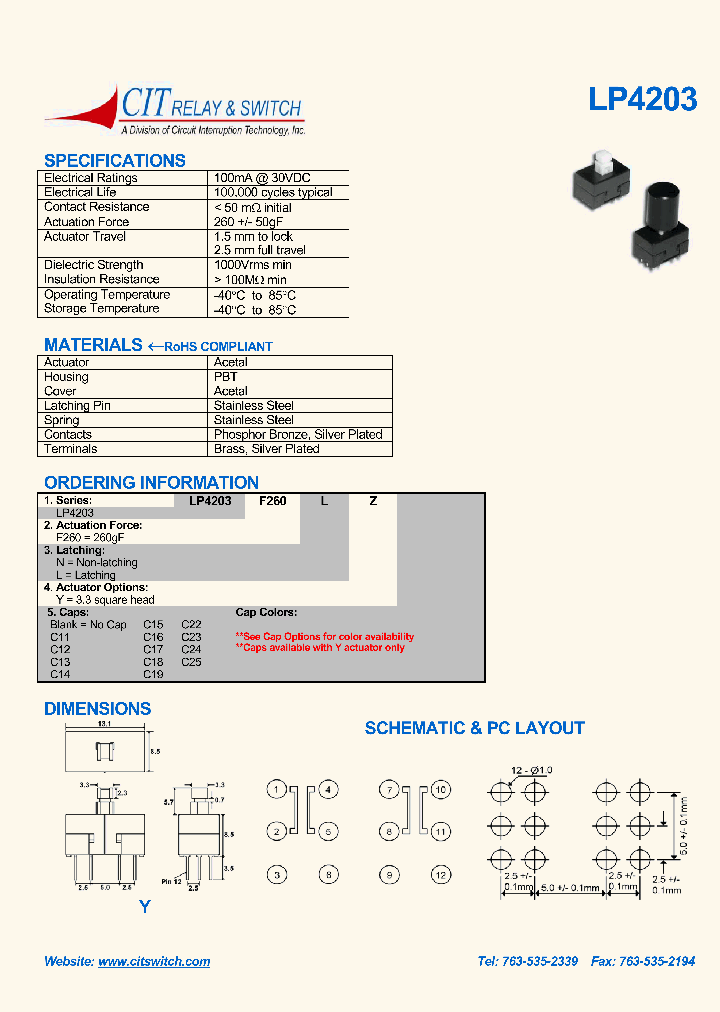 LP4203F260LYC11_5384617.PDF Datasheet