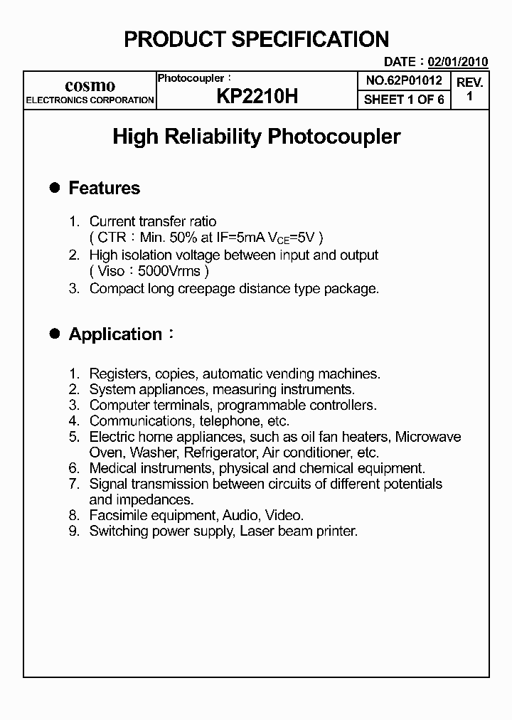 KP2210H_5385439.PDF Datasheet