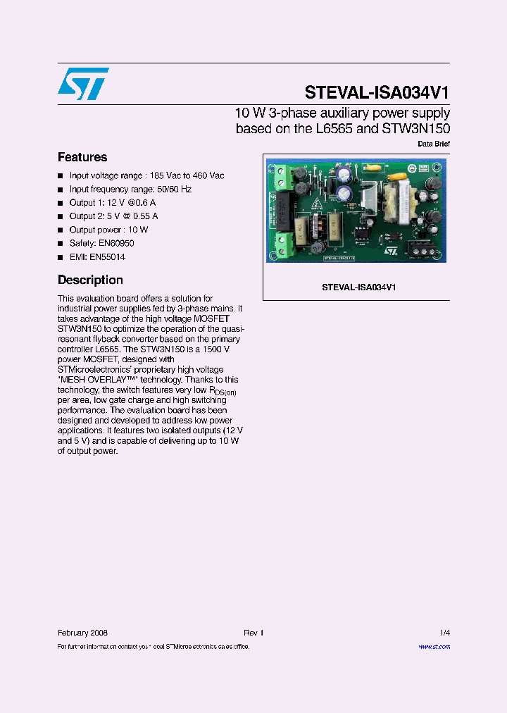 STEVAL-ISA034V1_5385454.PDF Datasheet