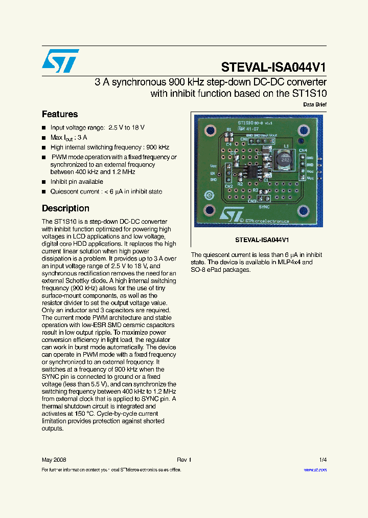 STEVAL-ISA044V1_5385459.PDF Datasheet