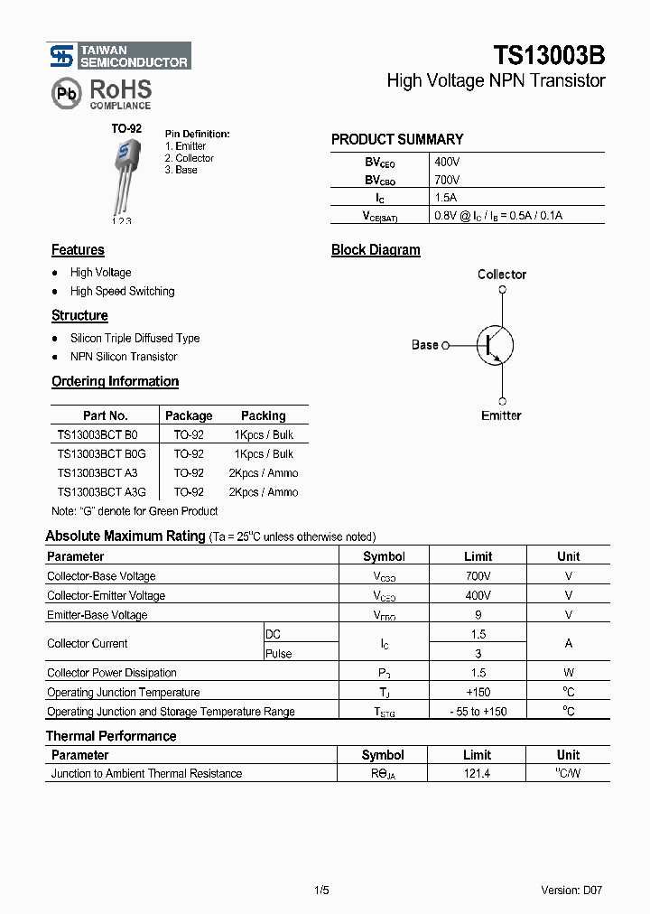 TS13003BCTA3G_5394868.PDF Datasheet