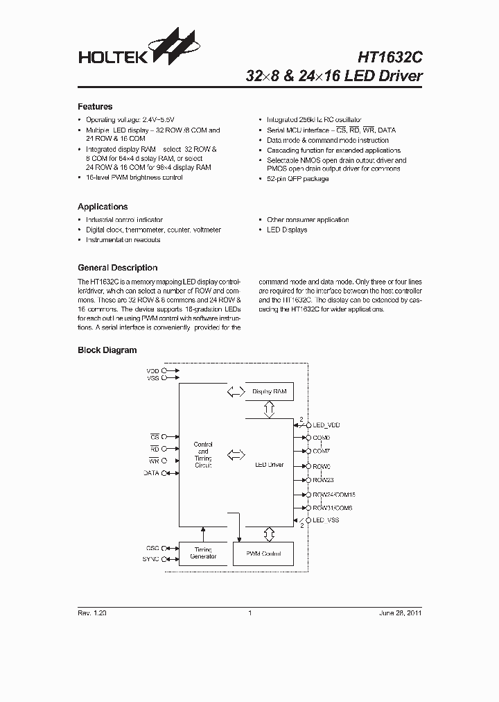 HT1632C_5395850.PDF Datasheet