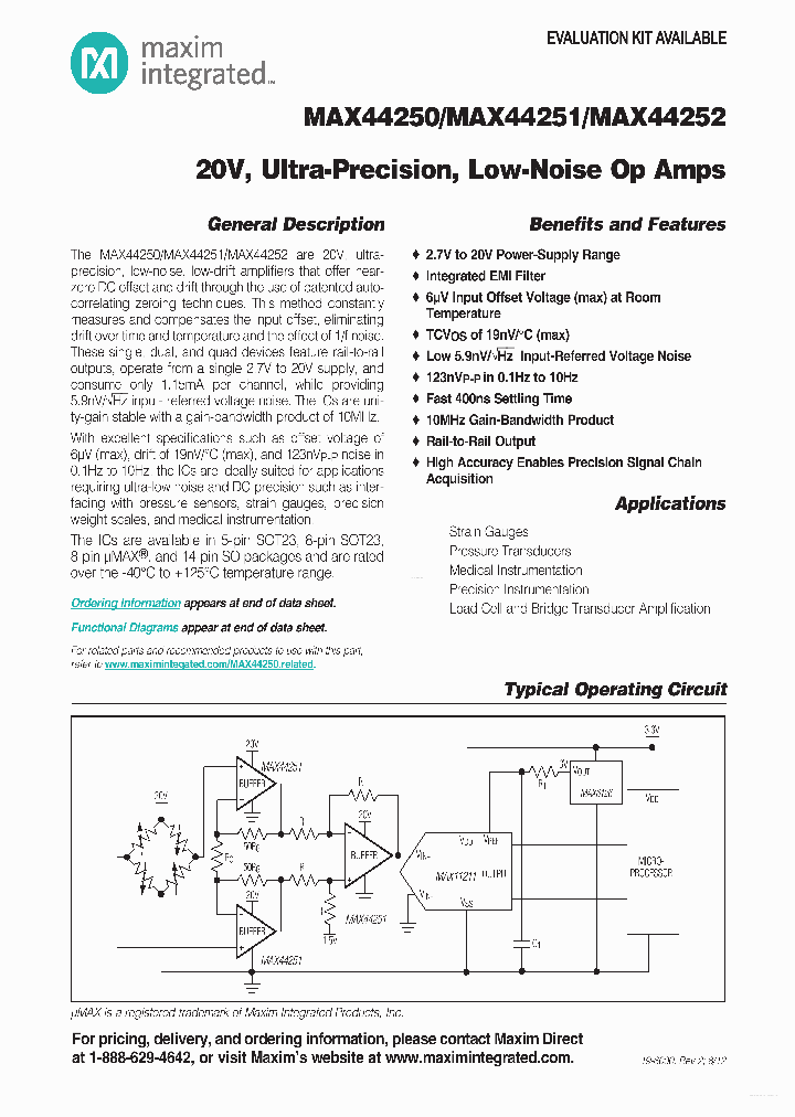 MAX44250_5412850.PDF Datasheet
