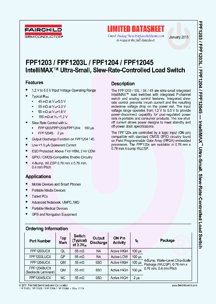 FPF1203LUCX_5417973.PDF Datasheet