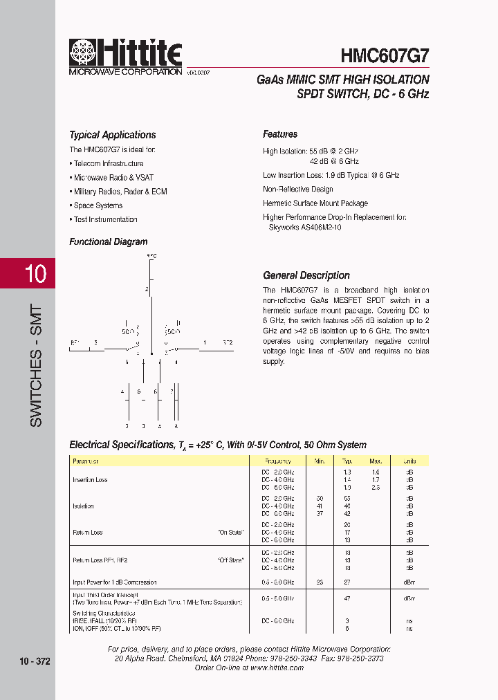 HMC607G7_5423061.PDF Datasheet