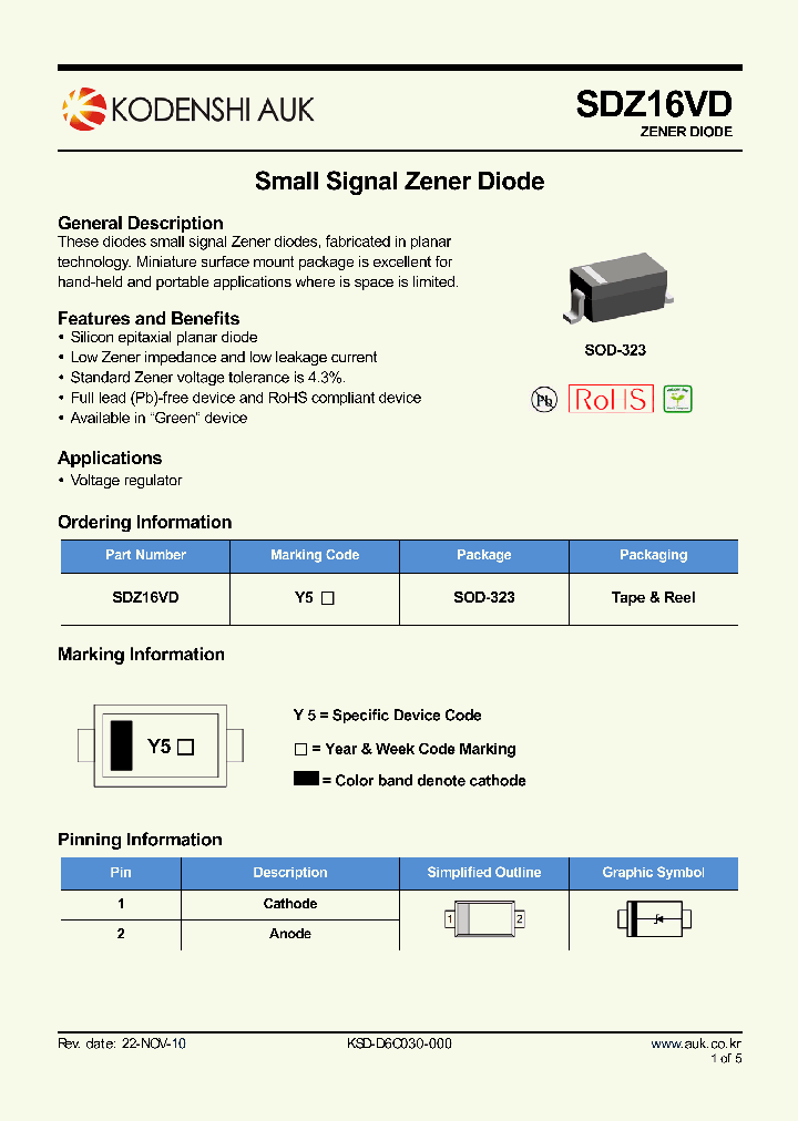 SDZ16VD_5425782.PDF Datasheet