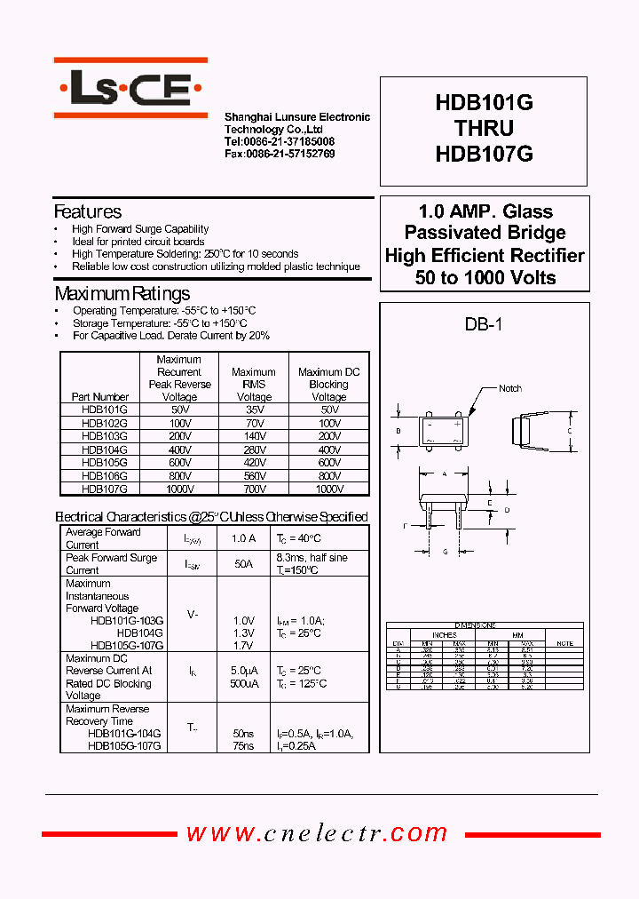 HDB101G_5427540.PDF Datasheet