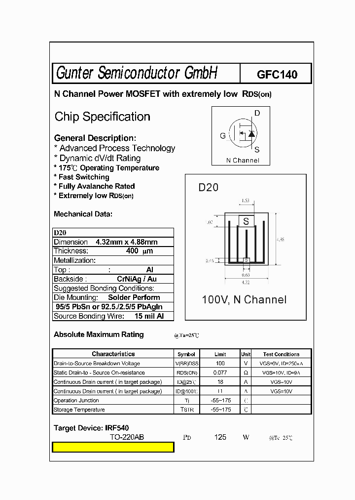 GFC140_5429990.PDF Datasheet