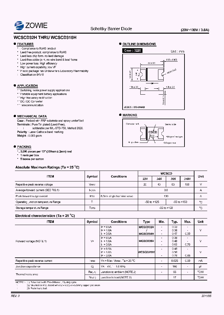 WCSCD310H_5452231.PDF Datasheet