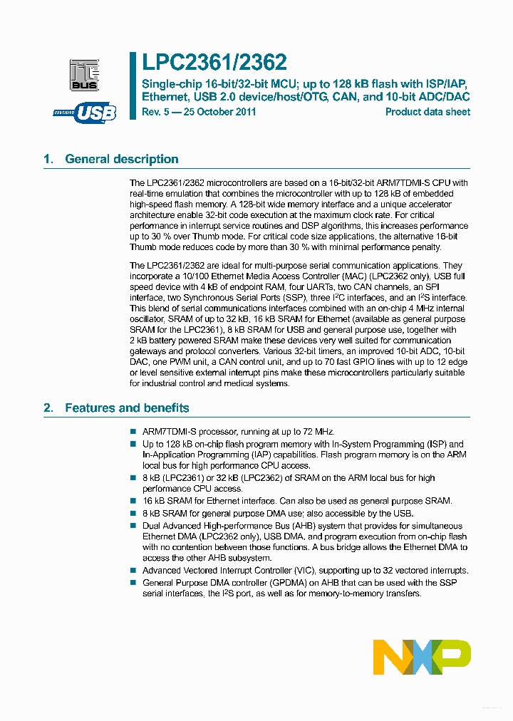 LPC2361_5455964.PDF Datasheet