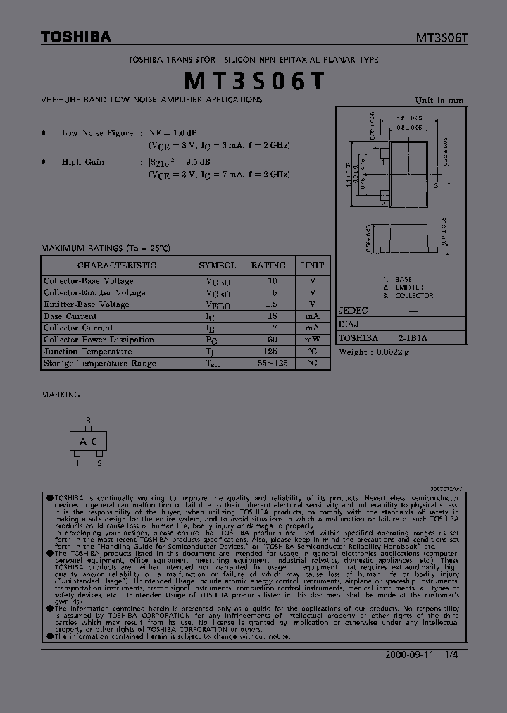 MT3S06T_5503267.PDF Datasheet