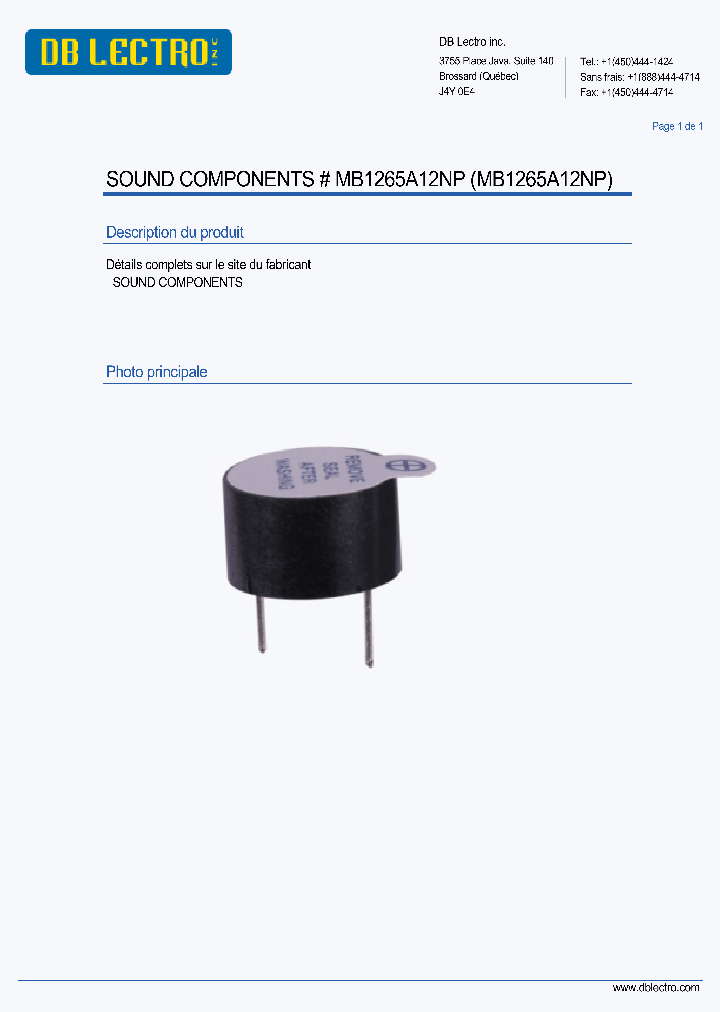 MB1265A12NP_5519543.PDF Datasheet