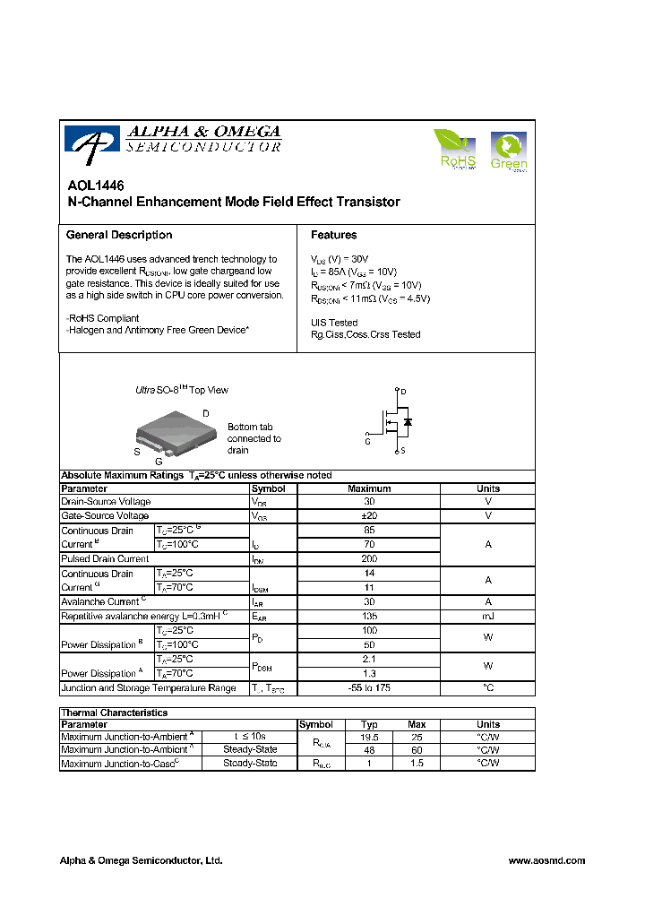 AOL144608_5519996.PDF Datasheet