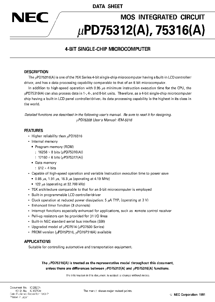 D75316_5523183.PDF Datasheet
