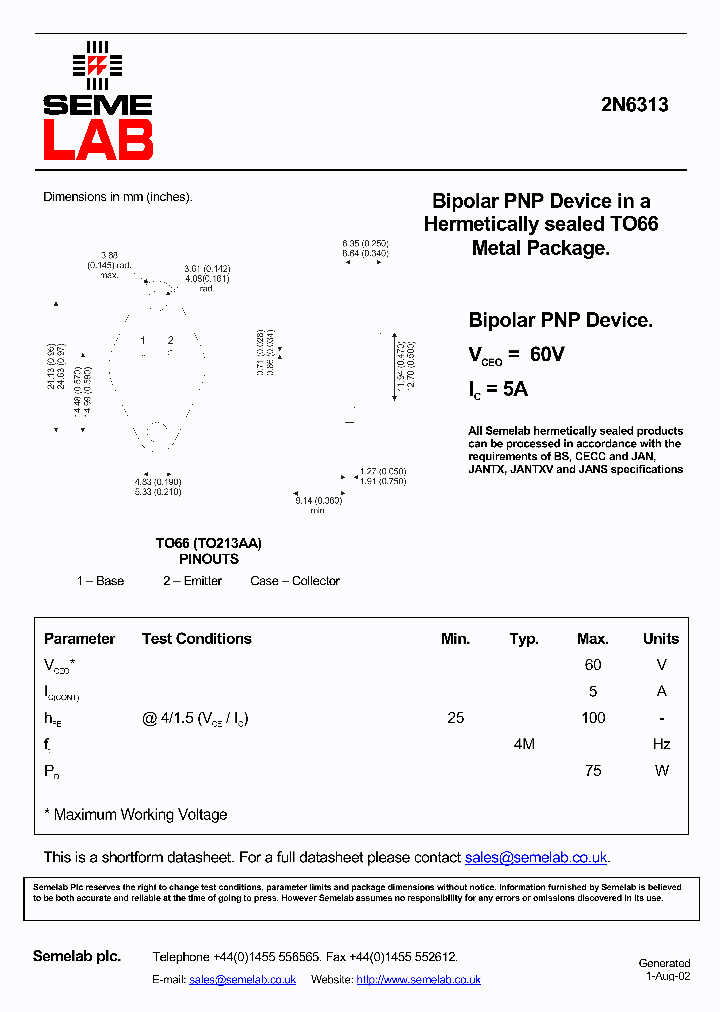2N6313_5528862.PDF Datasheet