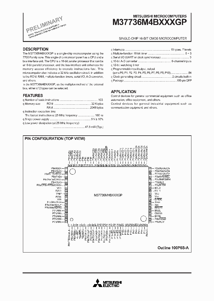 M37736M4BXXXGP_5533289.PDF Datasheet