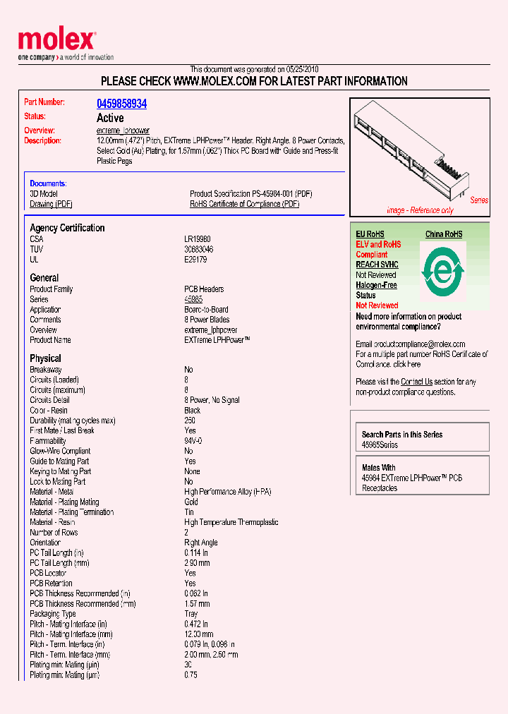 45985-8934_5533231.PDF Datasheet