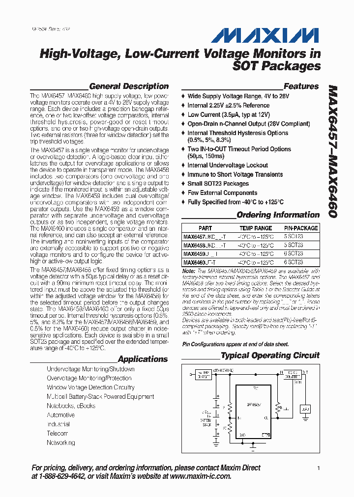 MAX6457UKD3B-T_5533618.PDF Datasheet