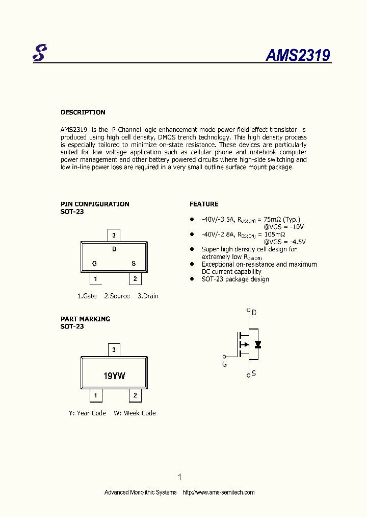 AMS2319_5543693.PDF Datasheet