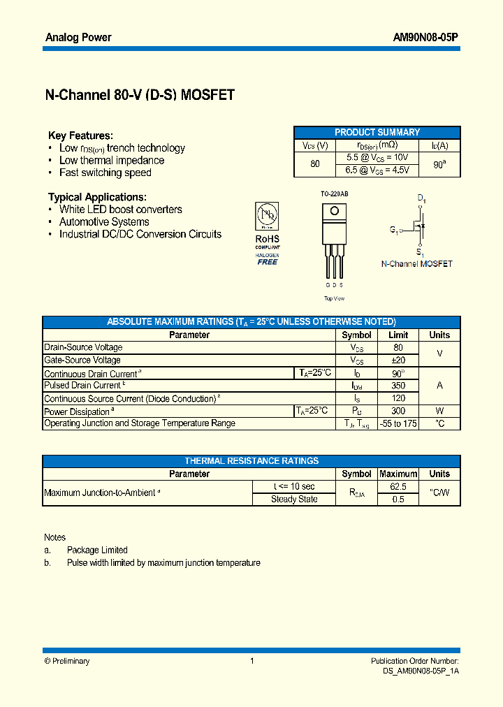 AM90N08-05P_5549779.PDF Datasheet