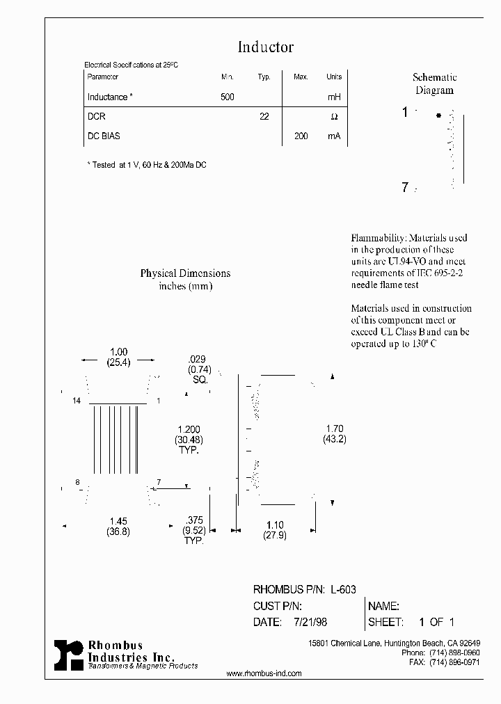 L-603_5583038.PDF Datasheet