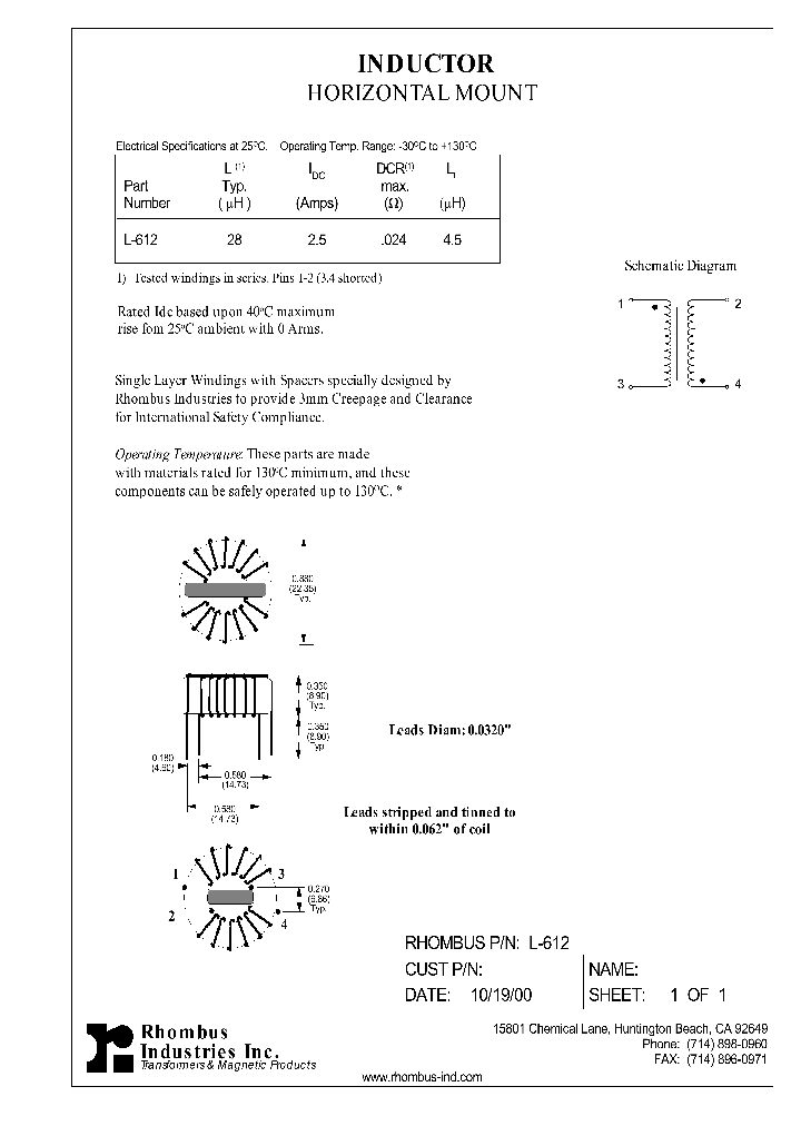 L-612_5583055.PDF Datasheet