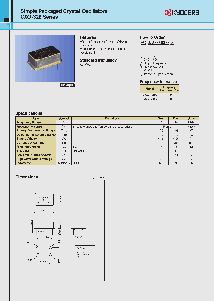 CXO-328B_5602732.PDF Datasheet