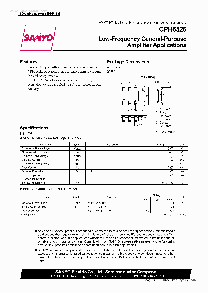 CPH6526_5614578.PDF Datasheet