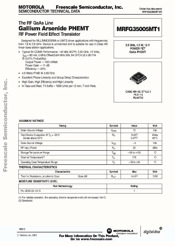 MRFG35005MT1_5610657.PDF Datasheet