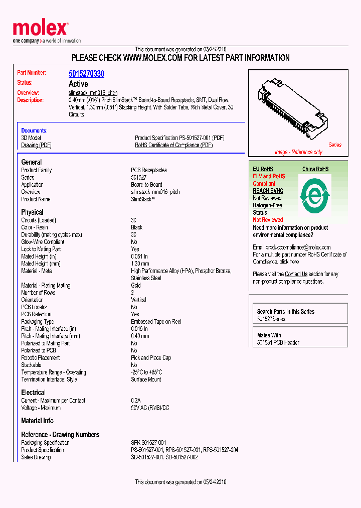 5015270330_5609431.PDF Datasheet