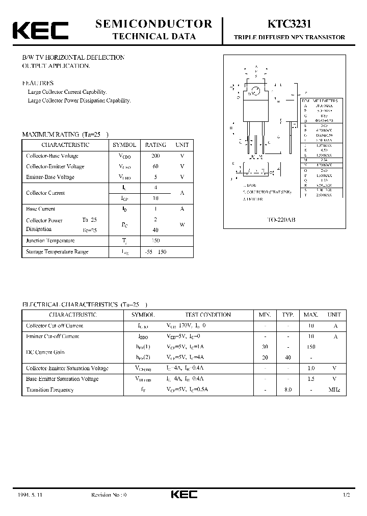 KTC3231_5608163.PDF Datasheet