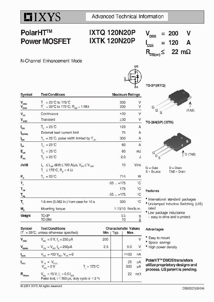 IXTK120N20P_5625919.PDF Datasheet