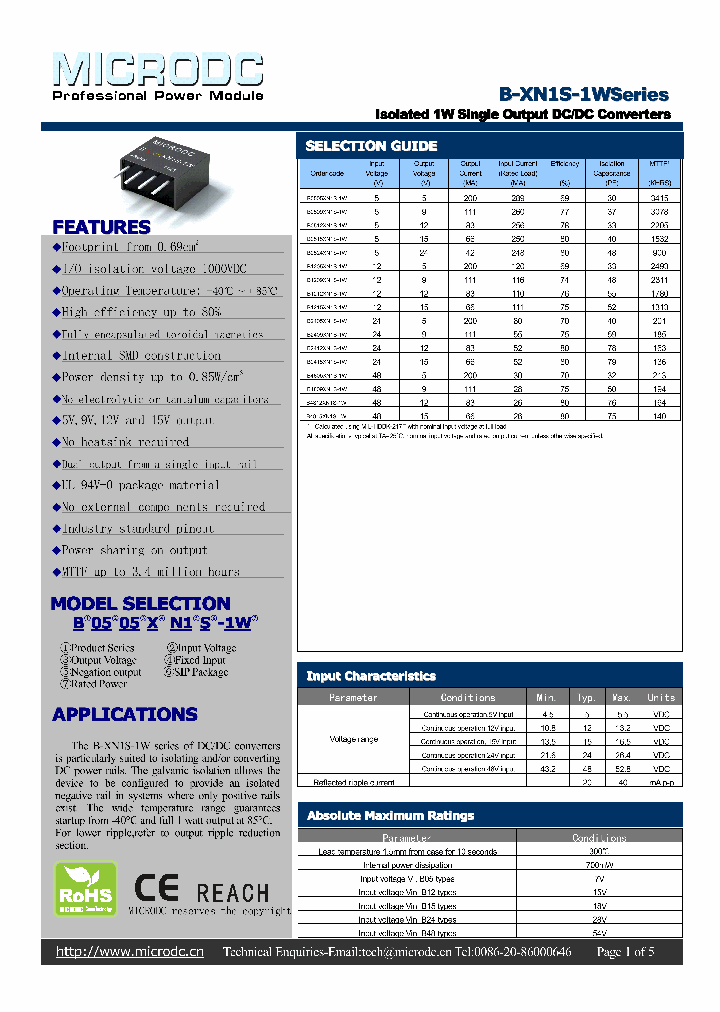 B-XN1S-1W_5633142.PDF Datasheet