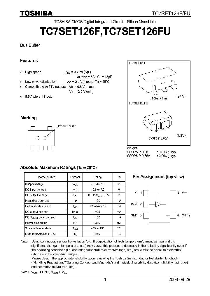 TC7SET126F09_5631539.PDF Datasheet