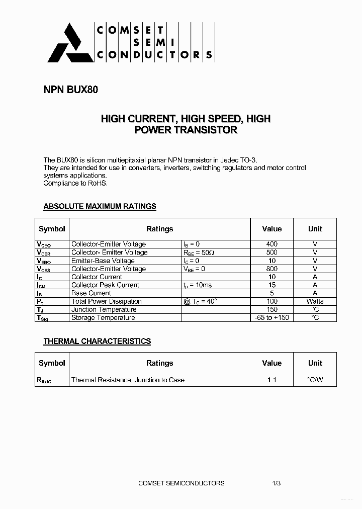 BUX80_5629991.PDF Datasheet