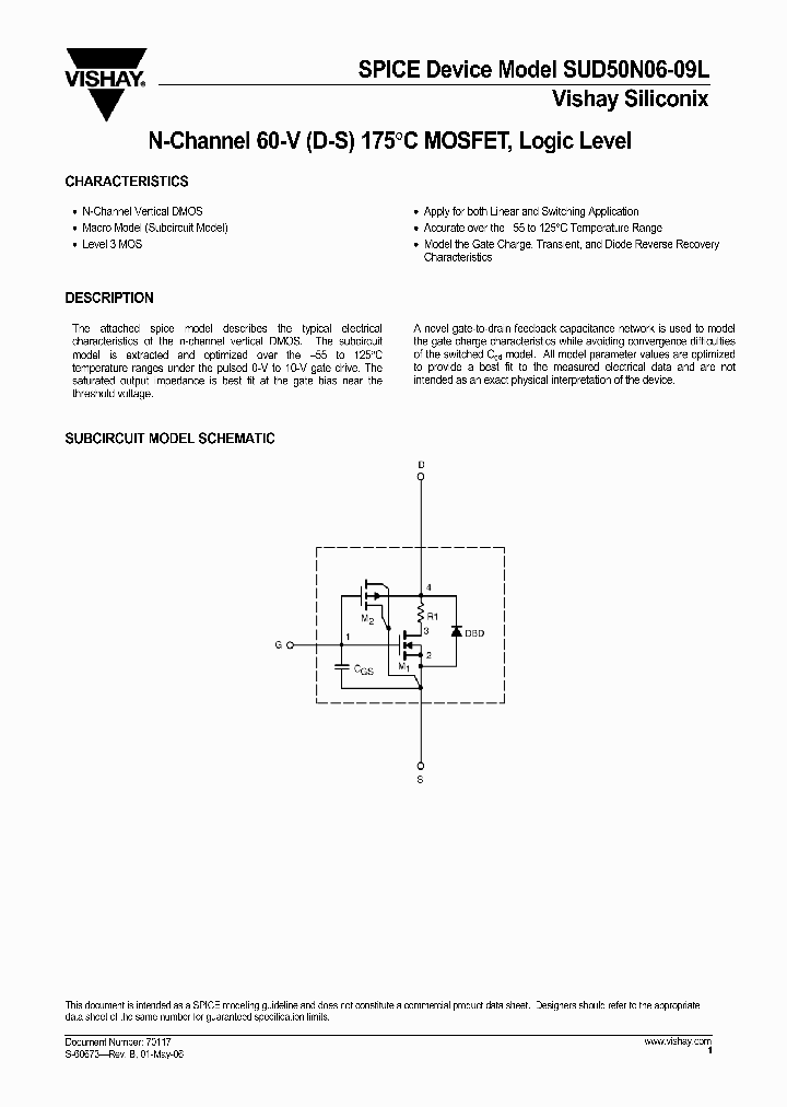 SUD50N06-09L11_5650751.PDF Datasheet