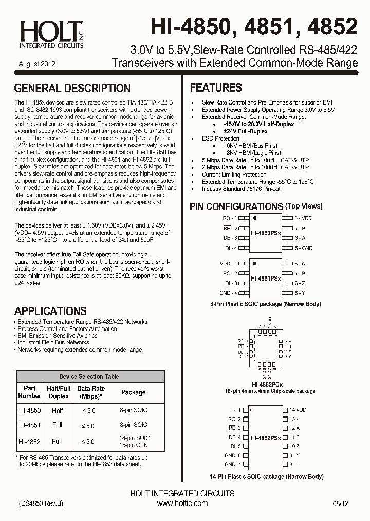 HI-4850_5651997.PDF Datasheet