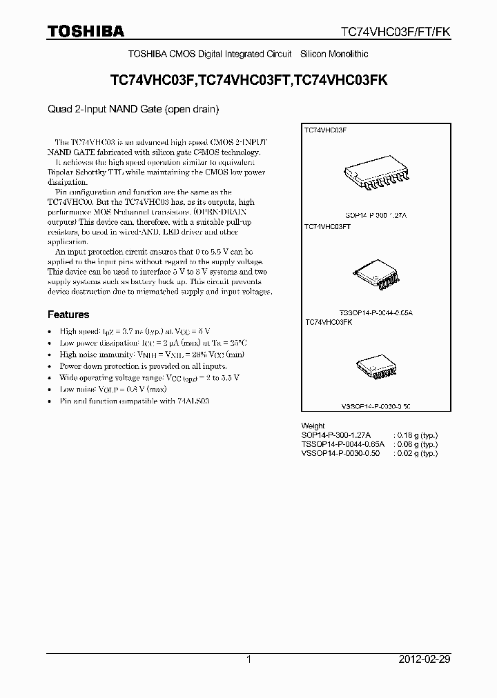 TC74VHC03FK12_5673070.PDF Datasheet