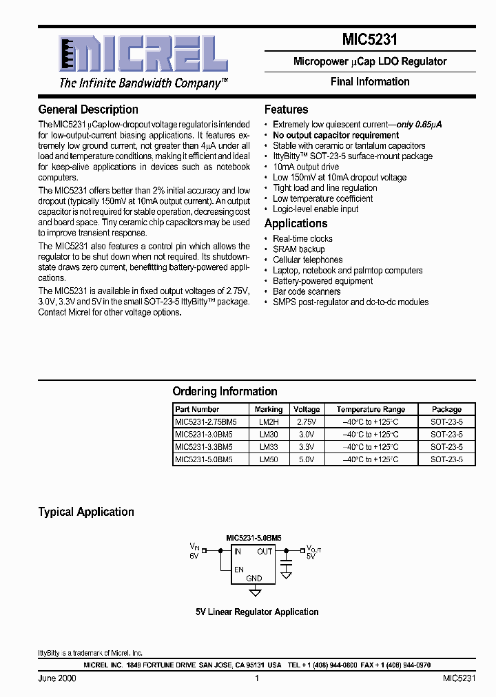 MIC5231_5679251.PDF Datasheet