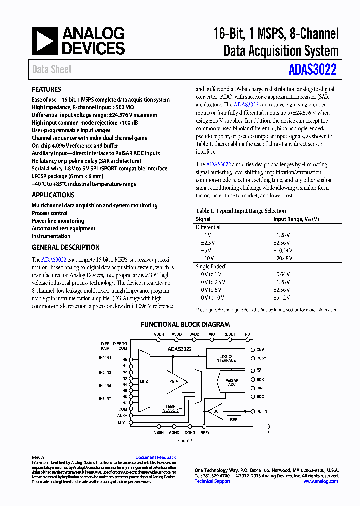 ADAS3022_5702052.PDF Datasheet