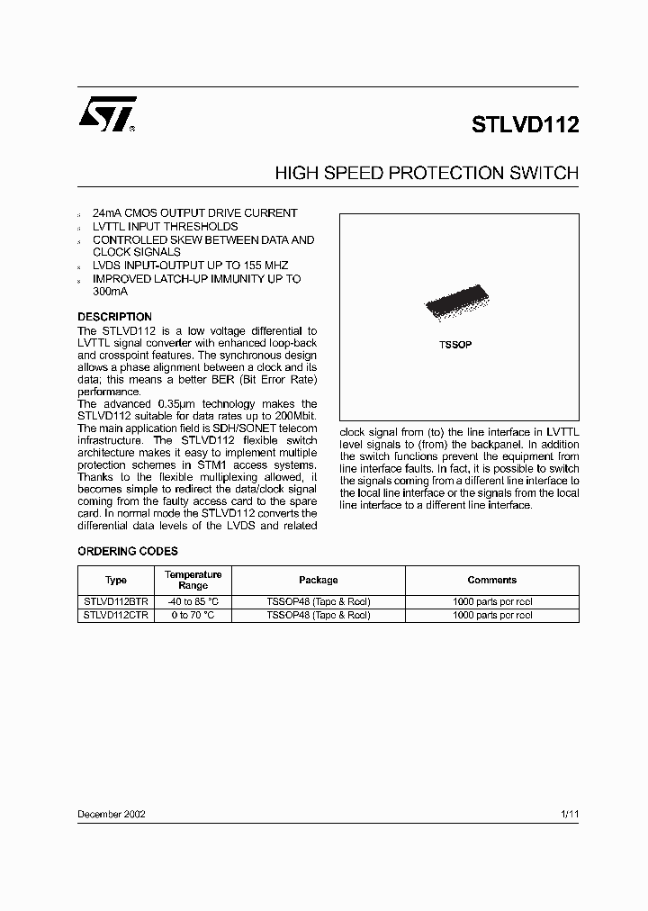 STLVD112BTR_5708290.PDF Datasheet