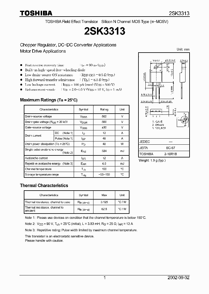 2SK3313_5709022.PDF Datasheet