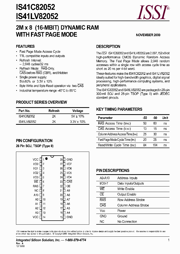 IS41C82052-60JI_5720694.PDF Datasheet