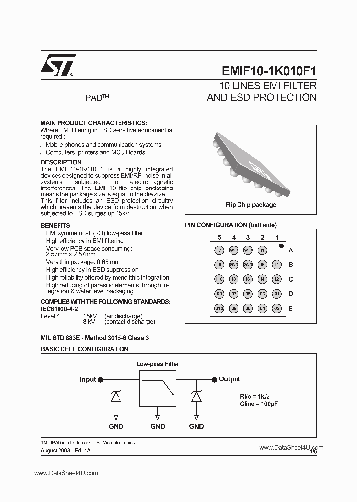 EMIF10-1K010F1_5735864.PDF Datasheet