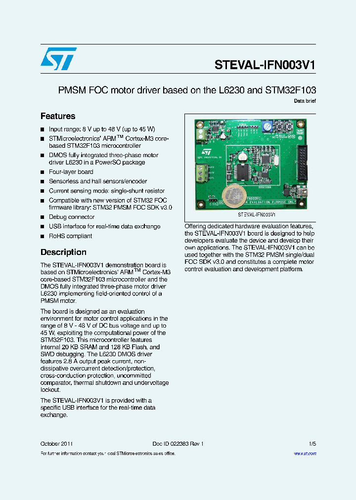 STEVAL-IFN003V1_5738005.PDF Datasheet